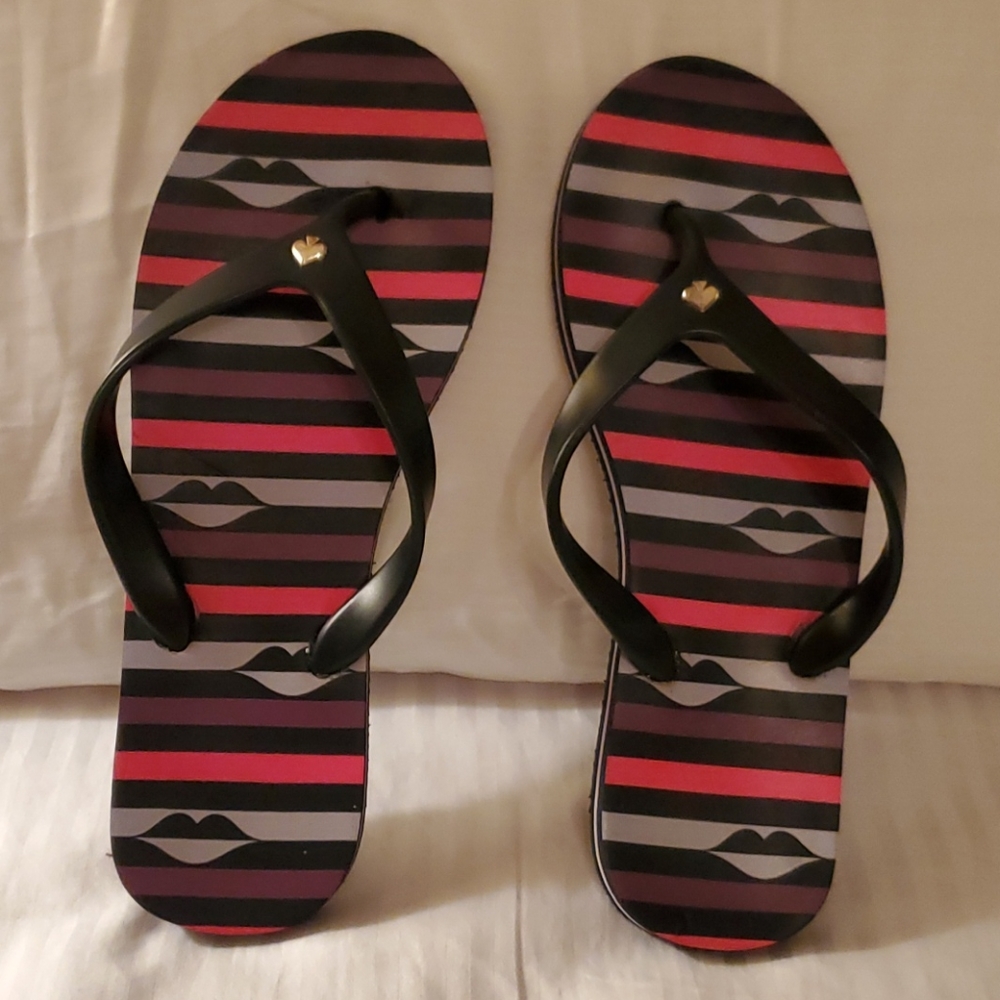 Kate Spade Flip Flip sz M (7-8)